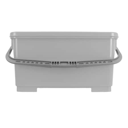 Pulex Bucket, 11.25 in H, Gray SECC70015-GY,